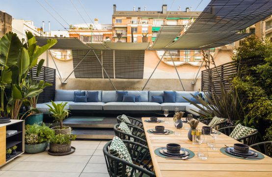Luxury en Barcelona con terraza